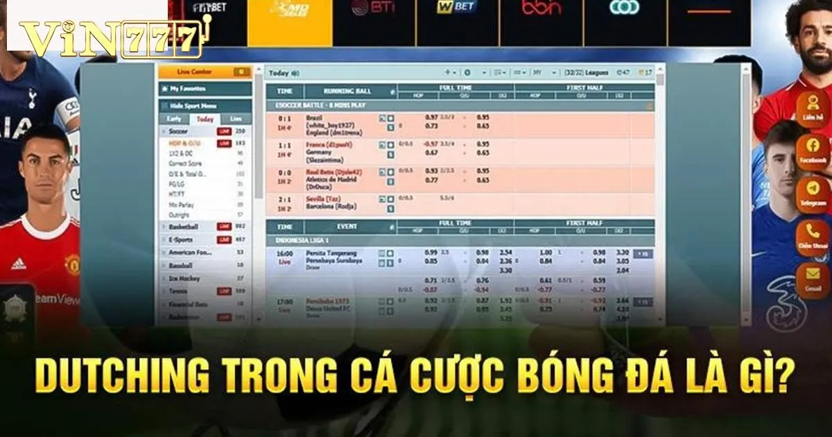 Dutching trong cá cược là gì?